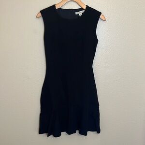 Lark & Ro Black Sleeveless Mini Dress